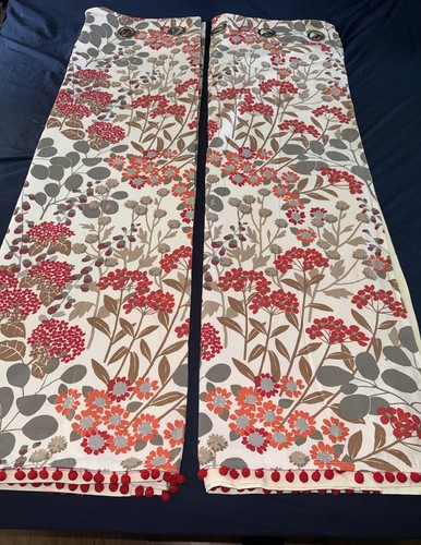 Next floral curtains red - next,