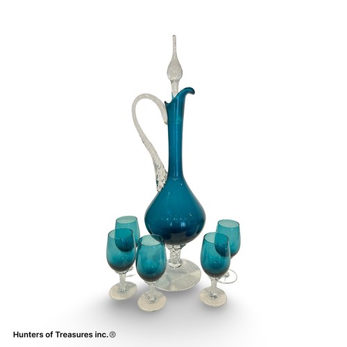 Vintage italian empoli blown - vintage,