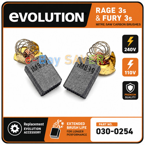 Carbon brushes for evolution - brushes,