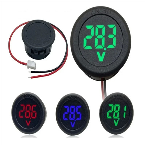 Car voltmeter 100v led - voltmeter, 4-100v