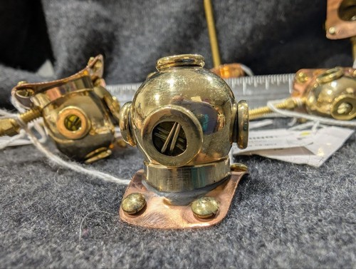 Vintage brass deep - brass, diving