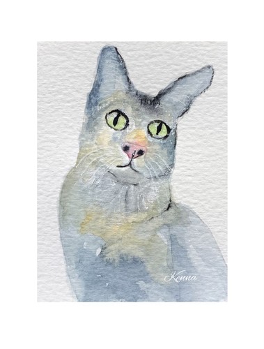 Aceo kenna painting - aceo, by