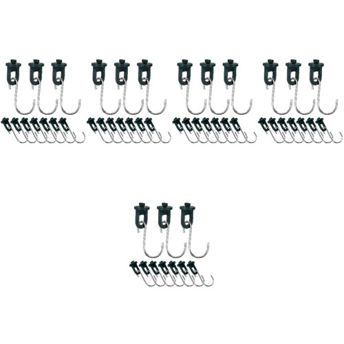 Reusable greenhouse hangers - reusable,