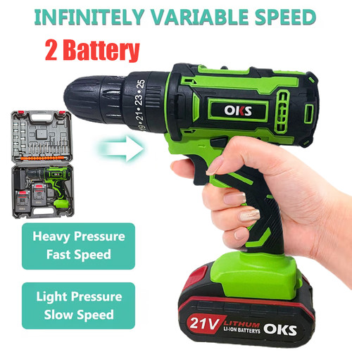 Battery 21v cordless - 2, drill