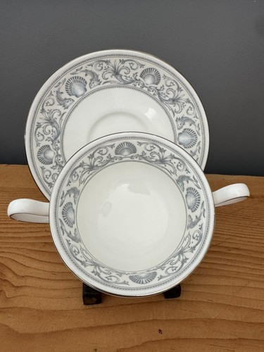 Wedgwood dolphin soup bowl - dolphin,