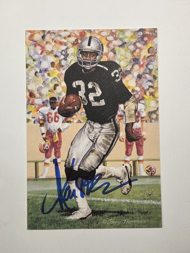 Marcus allen autographed - marcus,