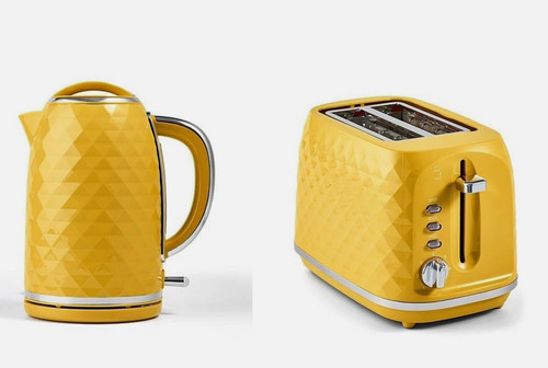 Yellow kettle and - 1.7l, 2