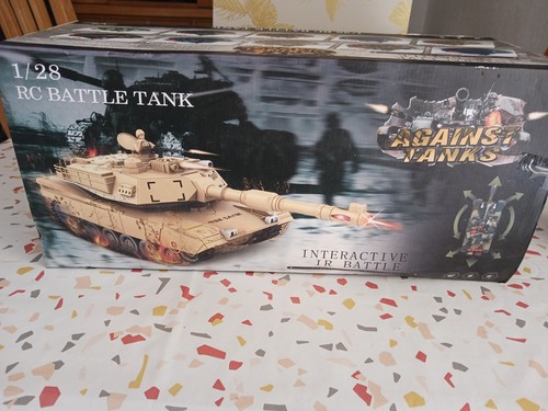 Battle tank 28 scale - rc, 1/28