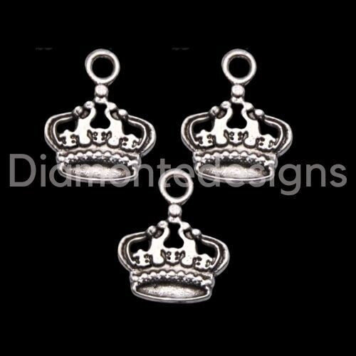 Pcs tibetan silver - 20, crown