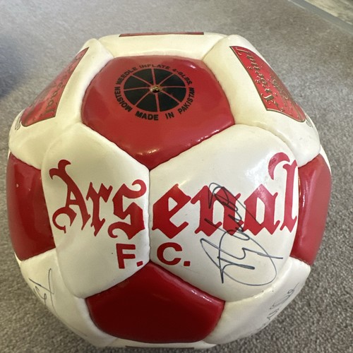 Arsenal red white - f.c., signed