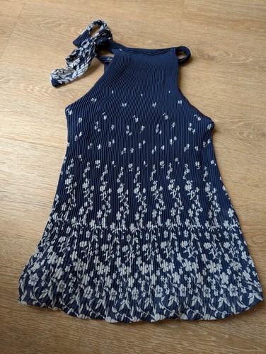 Vintage y2k made italy navy - made, in
