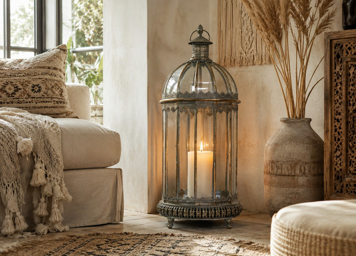 Large moroccan lantern - large, 80cm