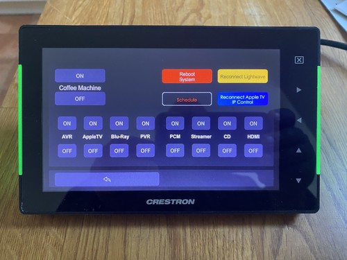 Crestron tss 752 touch - tss-752-b-s,
