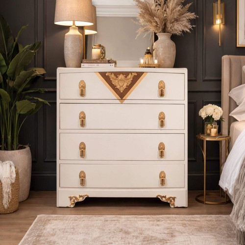 Vintage upcycled chest of - upcycled,