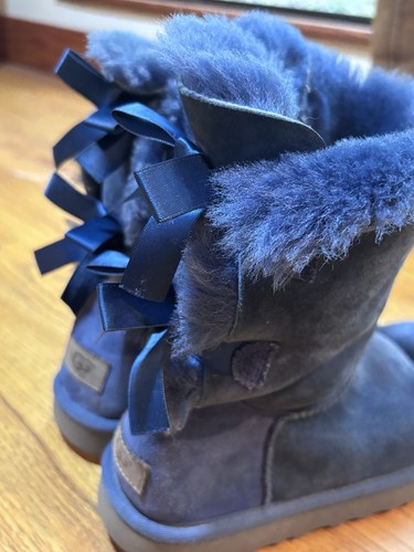 Ugg navy blue bailey bow - ugg,
