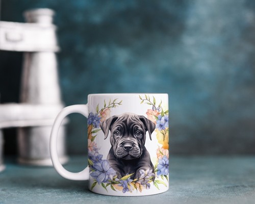 Watercolour cane corso - corso, 04