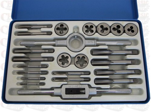Whitworth tap and die - set, 23pc