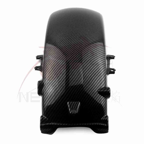 Carbon fiber front fender rear - front,
