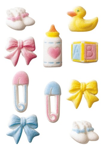 Baby shower party sugar top - party,