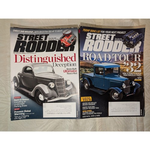 Street rodder magazines lot - 32,
