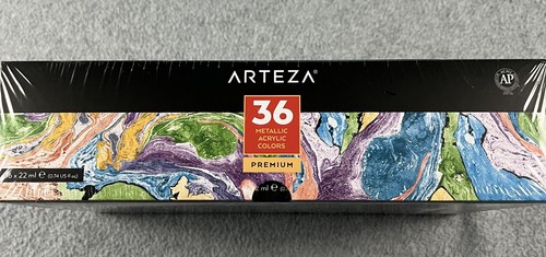 Arteza metallic acrylic - arteza, paint