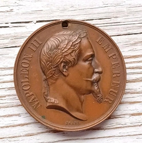 1864 holed napoleon - napoleon, iii