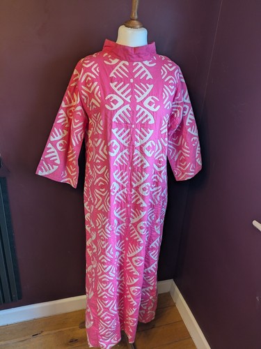 Vintage 70s pink quilt work - pink,