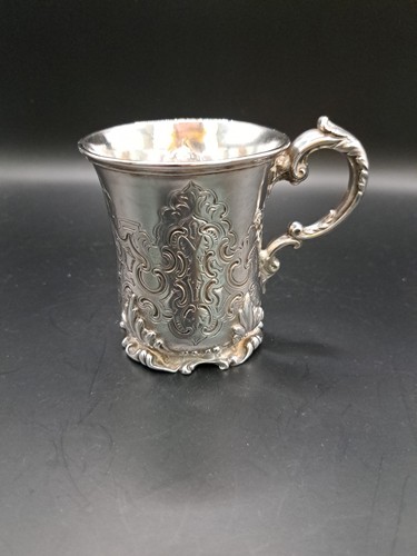 Victorian silver christening - silver,