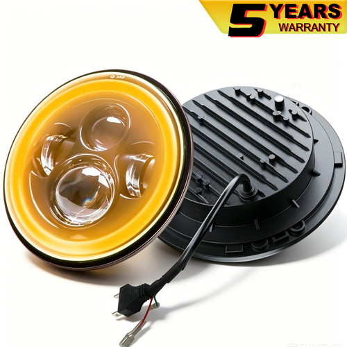 Pair led headlight for - 7",