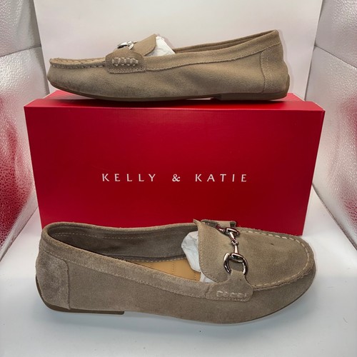 Kelly katie tan suede - &,