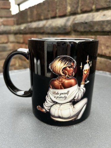 Customised ceramic mug - customised, extra
