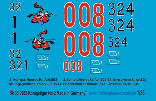 Peddinghaus 0982 king - 0982, 1/35