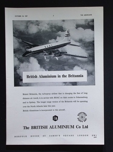 Original 1957 advert british - 1957,