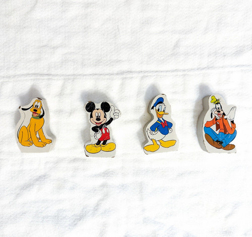 Disney painted wooden blocks - disney,