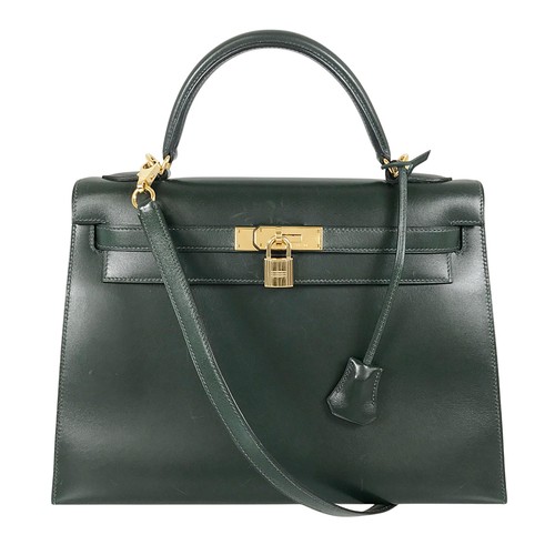 Hermes kelly box calf - hermes, hand