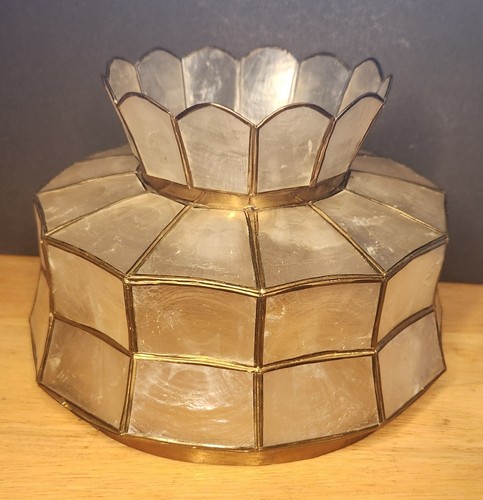 Vintage capiz shell - shell, and