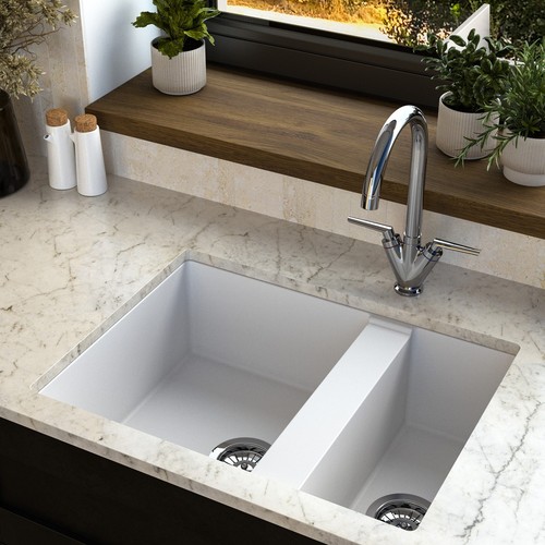 Bowl undermount white - bowl,