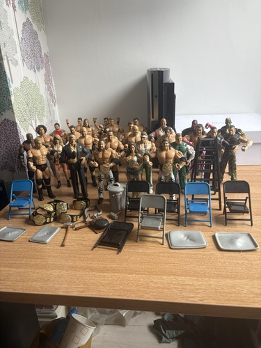Wwe mattel figure huge job - 30,