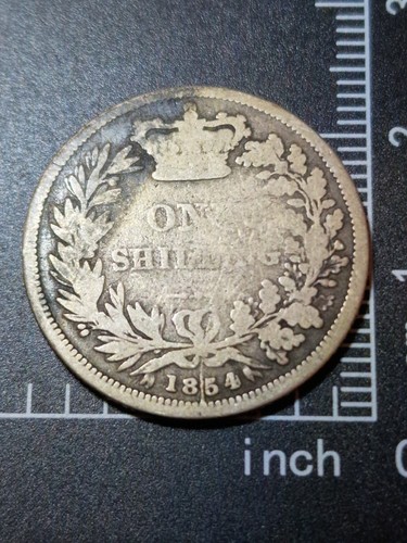 1854 victoria shilling - 1854,