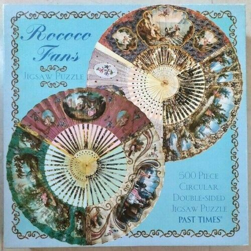 Past times rococo - fans, jigsaw