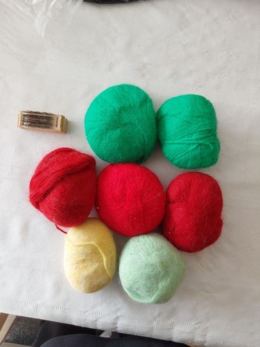 Vintage angora wool ball - angora,