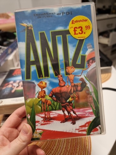 Antz vhs tape dreamworks - vhs,