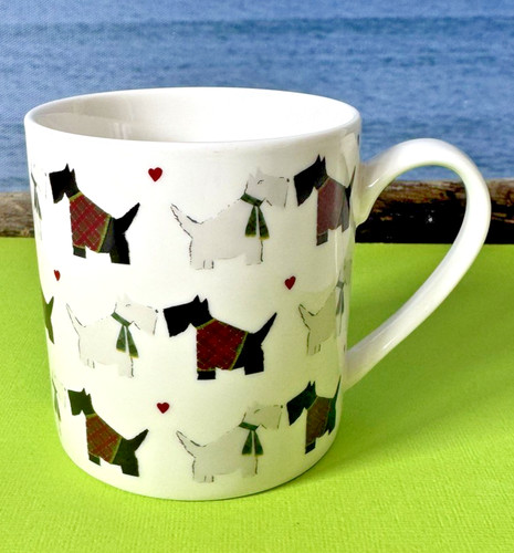 Scottie coffee tea dog - tea,