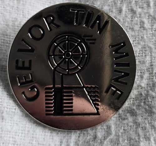 Geevor tin mine pin used - mine,