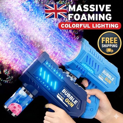 Hole electric bubble gun - 10-hole,