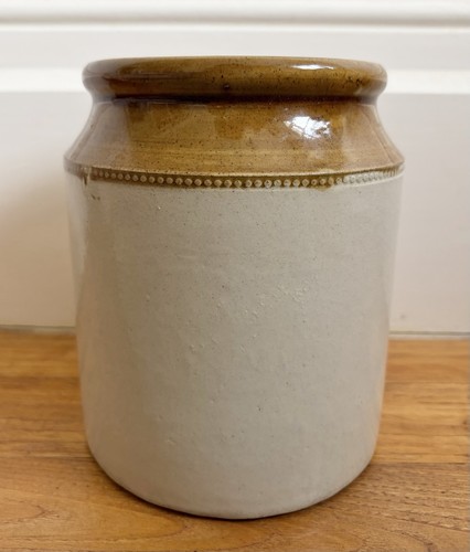 Vintage retro salt - retro, glazed