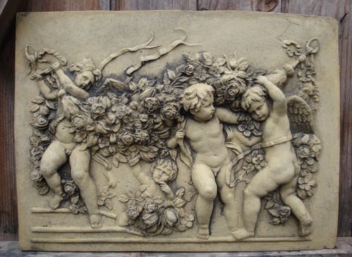 Cherub angel decorative wall - cherub,