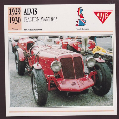 1929 1930 alvis - 1929-1930, traction