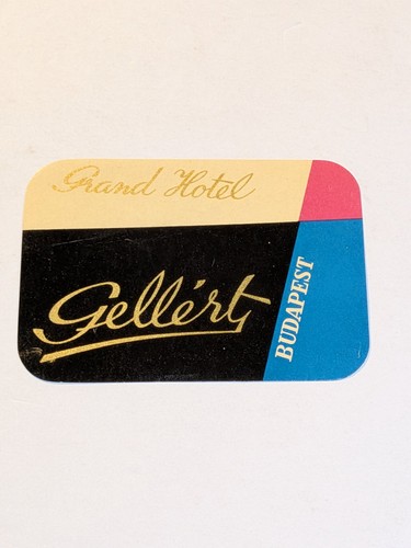 Grand hotel gellért - gellért, luggage
