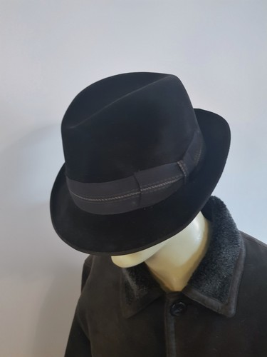 Vintage chamois fedora trilby - vintage,